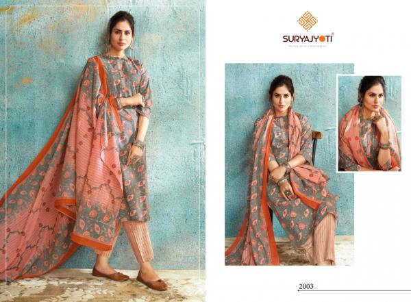 Suryajyoti Cosmic Vol-2cambric Cotton Designer Dress Material